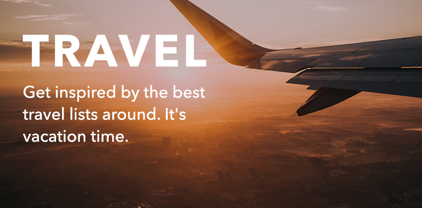 section image for travel on mobile